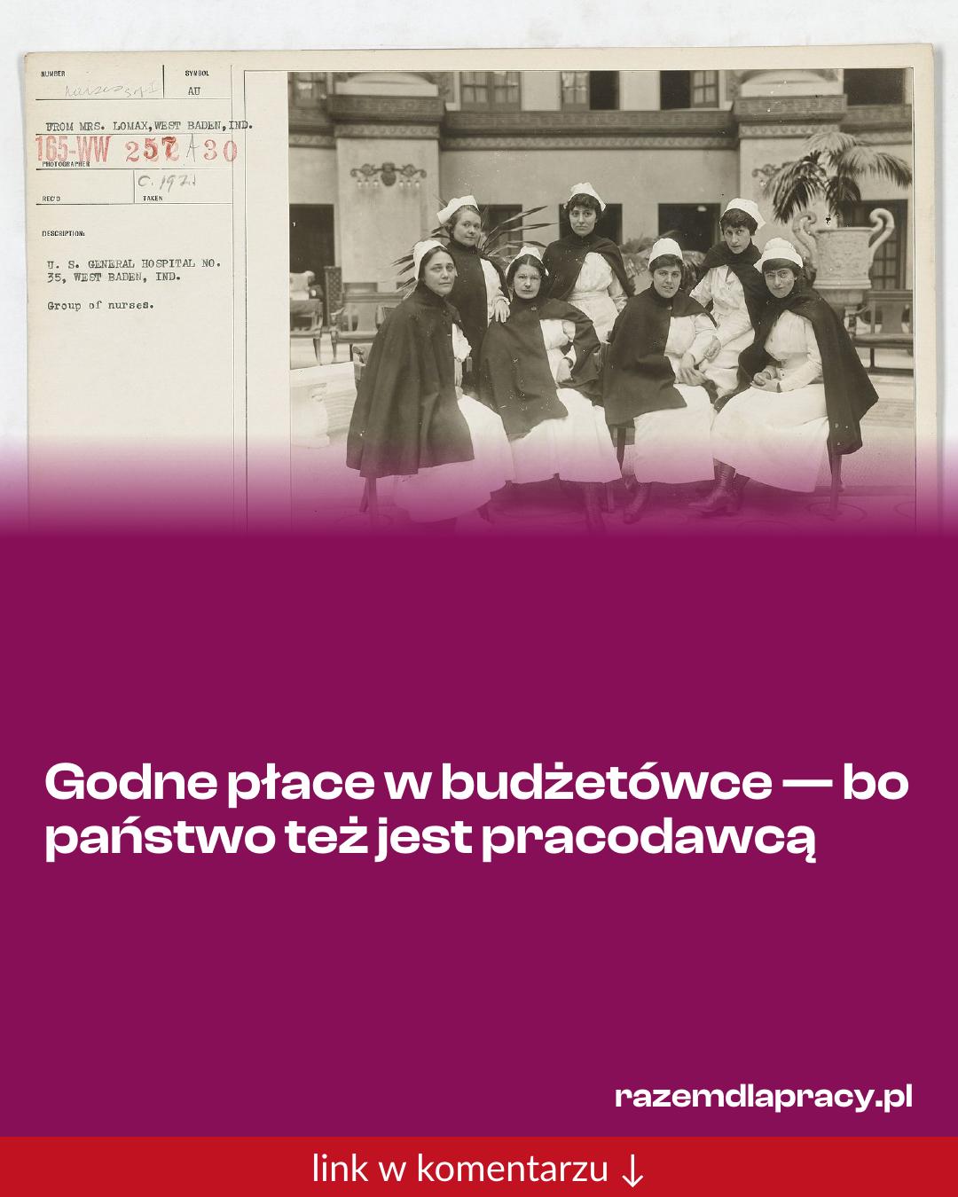Grafika do udostępnienia: Godne płace w budżetówce — bo państwo też jest pracodawcą